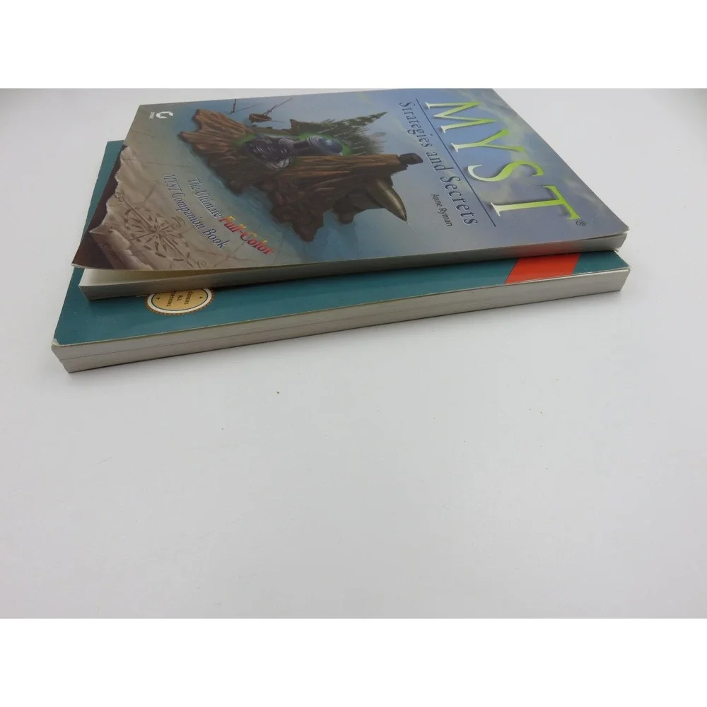 Myst Strategy Guide Lot Official Prima Revised Expanded & Sybex Companion Poster